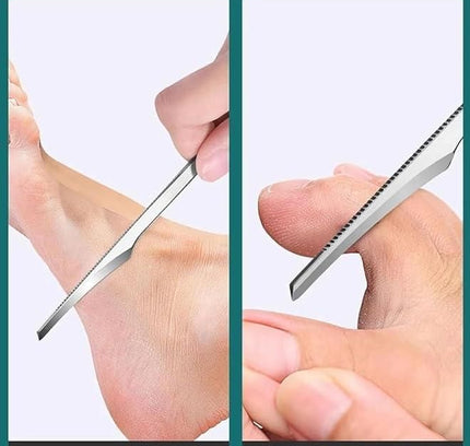 5 Pieces Pedicure Knife Set with Storage Case