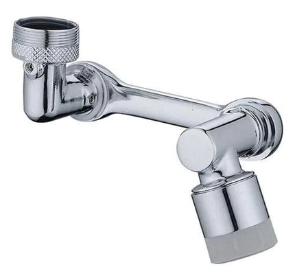 2-Mode Splash Filter Kitchen Tap – Extended Stainless Steel Faucet Nozzle (Pack of 1)