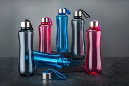 Heavy Round Transparent Bottles – Durable Plastic Storage Containers | Pack of 3