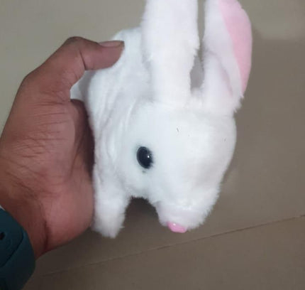 Bunny Toy, Hopping Bunny Toy Interactive Electronic Pet with Sounds and Movement