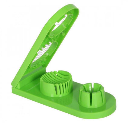 Pack of 2 – 2-in-1 Boiled Egg & Mushroom Slicer Cutter Chopper (Plastic + Stainless Steel Wire)