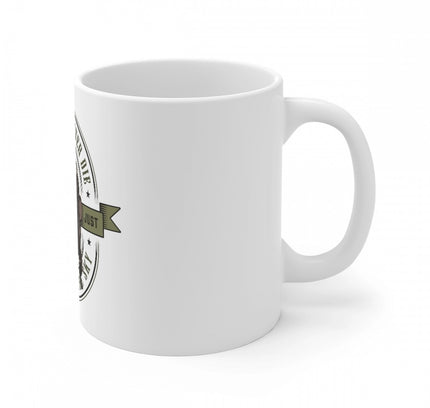 Ceramic Gorila Desing Printed Coffee Mug (Color: White, Capacity:330ml)