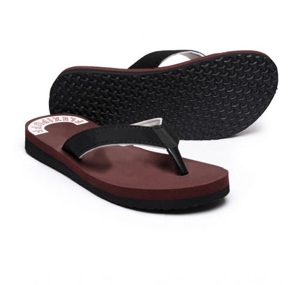 Unisex Rubber Comfortable Orthopedic Doctor Slipper and Flip Flops (Maroon)