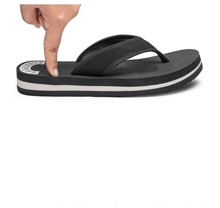 Unisex Rubber Lightweight and Soft Women Slippers for a Cozy Step (Black)