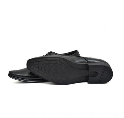 Men's Faux Leather Formal Shoes (Black)