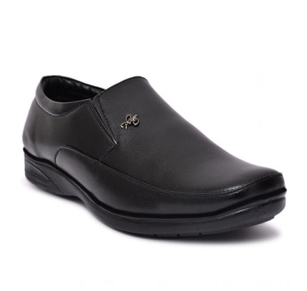 Men's Faux Leather Formal Shoes (Black)
