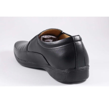 Men's Faux Leather Formal Shoes (Black)