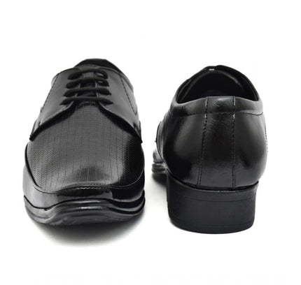 Men's Faux Leather Formal Shoes (Black)