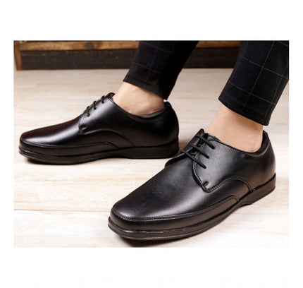 Men's Faux Leather Formal Shoes (Black)