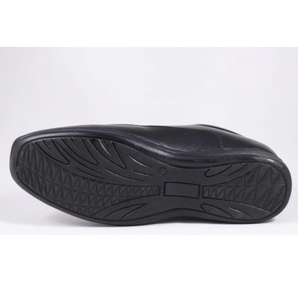 Men's Faux Leather Formal Shoes (Black)