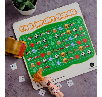 Brain Game Wooden Board Game Toys (MultiColor)