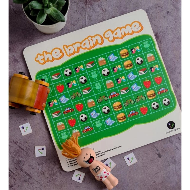 Brain Game Wooden Board Game Toys (MultiColor)