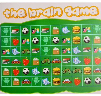 Brain Game Wooden Board Game Toys (MultiColor)