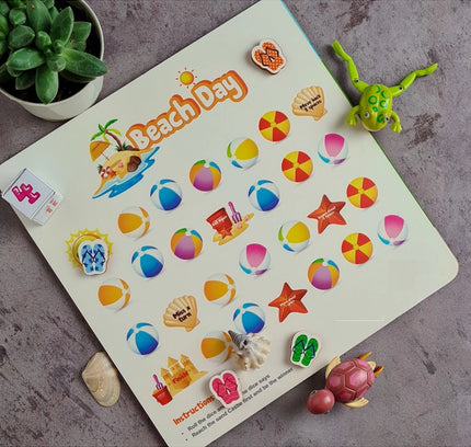 Beach game Wooden Board Game Toys (MultiColor)
