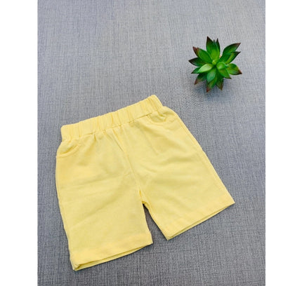 Boy's Cotton Blend Printed Short Sleeve Shirt and Shorts Set (MultiColor)