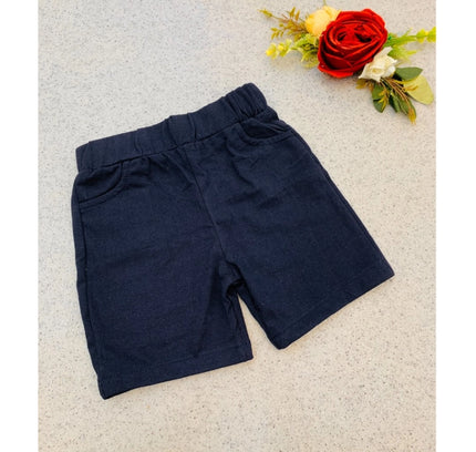 Boy's Cotton Blend Printed Short Sleeve Shirt and Shorts Set (MultiColor)