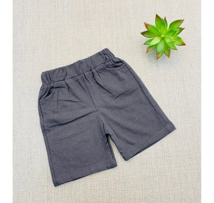 Boy's Cotton Blend Printed Short Sleeve Shirt and Shorts Set (MultiColor)