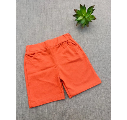 Boy's Cotton Blend Printed Short Sleeve Shirt and Shorts Set (MultiColor)