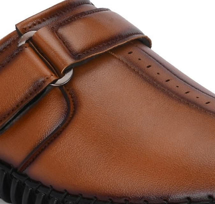 Men’s Bantu Style Tan Loafer Casual Shoes