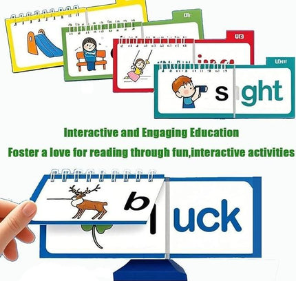 30 Rhyming Words Flipbook for Children Learning