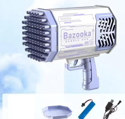 Bubble Gun Machine Kids Automatic Soap Based Bubble Blower