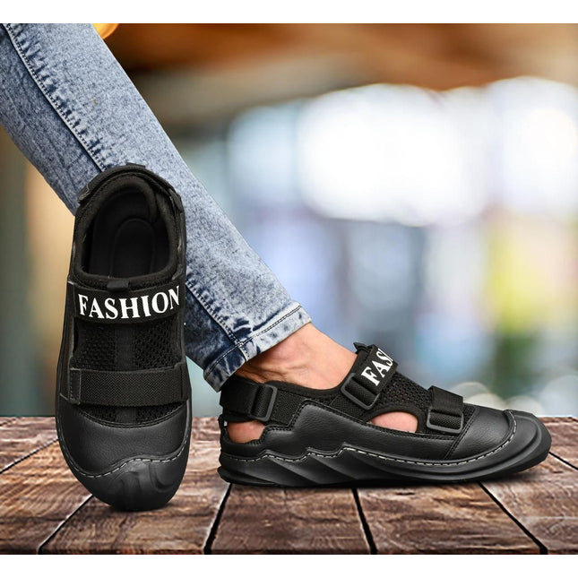 Men’s Casual Daily wear Sandals – Black