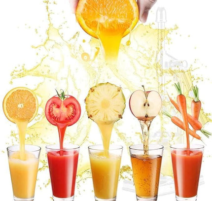 Manual Stainless Steel Fruit Juicer – Heavy-Duty Hand Press Squeezer for Home & Commercial Use (Pack of 1)