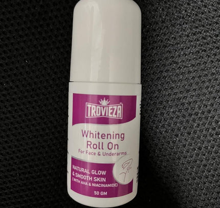Trovieza Whitening Roll-On Cream for Face & Underarms – 50 gm