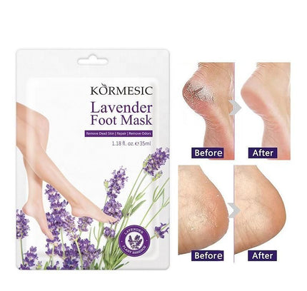 Moisturizing Lavender Foot Mask – Repair, Revitalize & Exfoliate