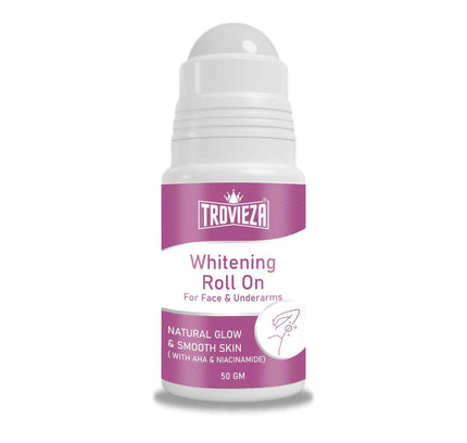 Trovieza Whitening Roll-On Cream for Face & Underarms – 50 gm