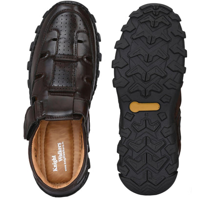 Brown Roman Sandals for Men