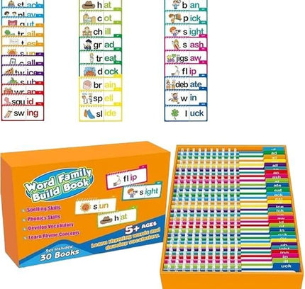 30 Rhyming Words Flipbook for Children Learning