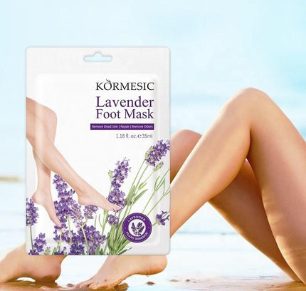 Moisturizing Lavender Foot Mask – Repair, Revitalize & Exfoliate