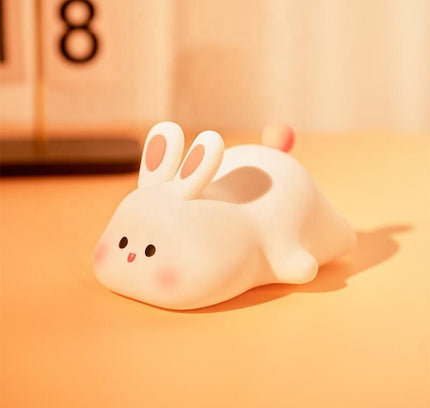 Kawaii Cute Bunny Night Lamp – USB Rechargeable