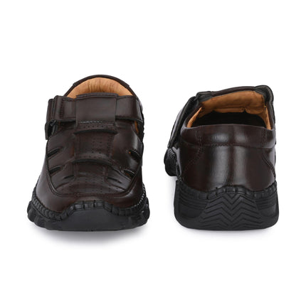 Brown Roman Sandals for Men
