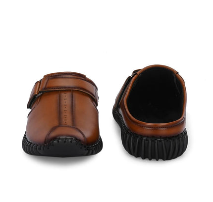 Men’s Bantu Style Tan Loafer Casual Shoes