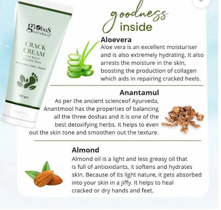 Globus Crack Cream – 100 gm (Pack of 2)