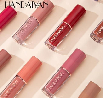 Handaiyan Velvet Matte Liquid Lipstick Set – 12 Pcs