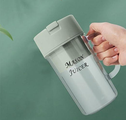 6-Blade USB Rechargeable Mini Blender – Portable Smoothie & Shake Maker for Home, Travel, Office & Gym | 350ML (Pack of 1)