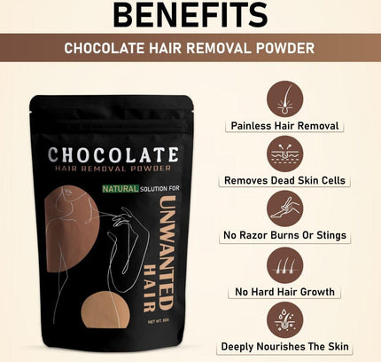 Chocolate Hair Removal Powder