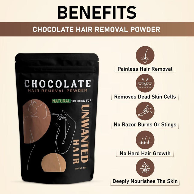 Chocolate Hair Removal Powder