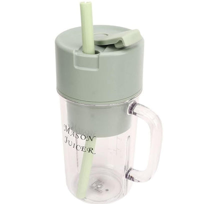 6-Blade USB Rechargeable Mini Blender – Portable Smoothie & Shake Maker for Home, Travel, Office & Gym | 350ML (Pack of 1)