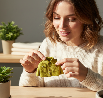 Cute Jacket Style Women’s Sling Bag – Trendy & Lightweight Casual Carry