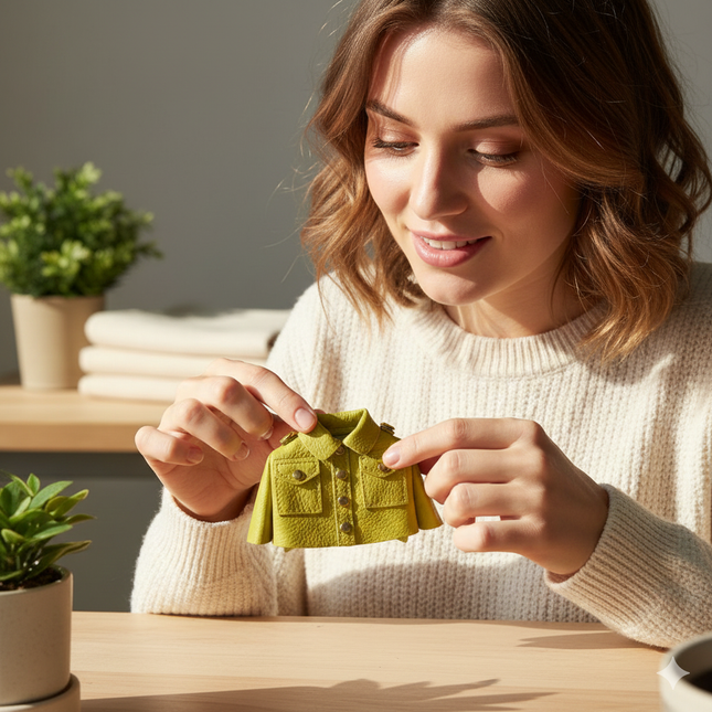 Cute Jacket Style Women’s Sling Bag – Trendy & Lightweight Casual Carry