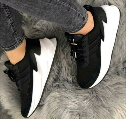 Men's Casual Synthetic Lace-ups Casual Shoes (Black)