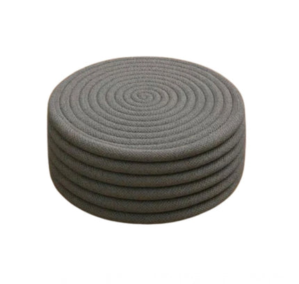 Cotton 6 Pcs Set Tea Coaster 6 Pcs Set (Gray)